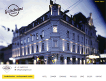 Tablet Screenshot of hotelgollner.com